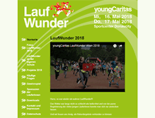 Tablet Screenshot of laufwunder-wien.at